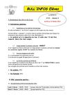 bull info élèves n°18