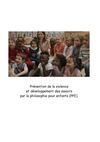 Jean Ribalet "Prévention de la violence à l'école et philosophie pour enfants (PPE)