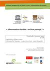 Alimentation: Un bien partagé? Programme du colloque
