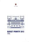 Budget primitif 2012 de la Ville de Neuilly-sur-Seine