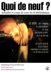 quoi de neuf (avril-mai 2011)