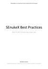 SEnukeX Training - Best Practices Free