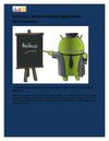 Business Model Android Application Development 