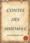 Contes des sixièmes G