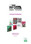Bibliographie annuaires d'entreprises- 2011