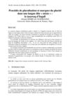 Procédé de pluralisation dans le Tassawaq