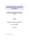 La politique américaine concernant les enjeux énergétiques dans la région de la mer caspienne