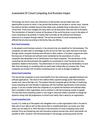 Assessment Of Cloud Computing And Business Impact