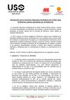 DECLARACION DE LA COMISION EJECUTIVA CONFEDERAL DE USO ANTE LA REFORMA LABORAL‏