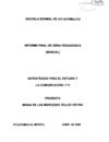 Estrategias para el Estudio y la Comunicación I y II