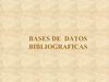 tipos de bases datos