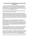 A Press Away from Swift Plans With regard to credit ratings maintenance.