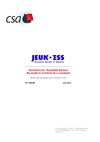 CSA / Jeun’ESS – LA NOTORIETE DE L’ECONOMIE SOCIALE ET SOLIDAIRE ET LES ATTENTES DE LA JEUNESSE - n°1100760...