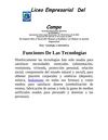 Funciones Tecnologicoas