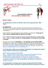 FAJET Lettre d'information n° 182 - décembre 2011