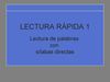 LEER RAPIDO 1