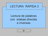 LEER RAPIDO 3