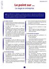 Le point sur ..... le stage en entreprise
