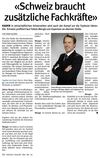Tobias Mengis - Schweiz braucht Fachkräfte