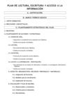 PLAN DE LECTURA, ESCRITURA Y ACCESO A LA INFORMACIÓN