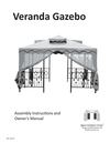 Veranda Gazebo Assembly Manual
