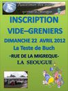 VIDE GRENIER SEOUGUE 22 AVRIL 2012