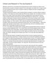 Critical Land Research In The Usa Express S