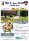 Bulletin 31 - Mars 2012 - Bons Vivants Villemuriens