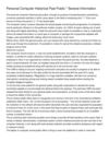 Personal Computer Historical Past Public _ Several Information