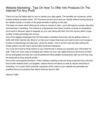 Website Marketing _ Tips On How To Offer Info Products On The Internet For Any Profit