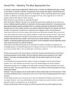 Dental Plan - Selecting The Most Appropriate One