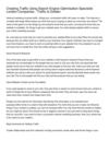 Creating Traffic Using Search Engine Optimisation Specialist London Companies - Traffic Is Golden (19)