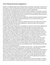 Home Based Business Suggestions (1)