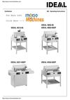 Triumph 4850EP Automatic Stack Paper Cutter Manual