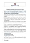 RECOMENDACIONES GENERALES PARA AFRONTAR EL TERRORISMO