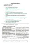 Correction du contrôle sur l'enfant en 6ème