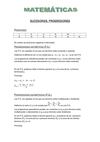 Progresiones y sucesiones, proporcionalidad directa e inversa, porcentajes y porcentajes encadenados, método de...