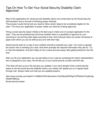 Tips On How To Get Your Social Security Disability Claim Approved (1)