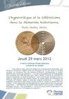 ICES - L'hypercritique et le littéralisme dans la démarche historienne. Faits, textes, récits.
