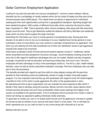 Dollar Common Employment Application