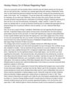 Hockey History On A Refuse Regarding Paper