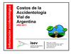 Costos 2011 Siniestralidad Vial Argentina