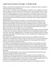 Legal Costs Insurance Coverage _ A Simple Guide
