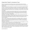 Cheap Airline Tickets For International Travel