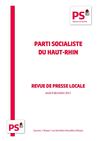 Revue de presse du PS68 