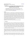 The effects of a psychological skills training program on the cohesion of a men抯 soccer team