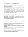 Las competencias: definiciones, características, clasificación y componentes estructurales.