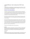 12 Month Millionaire: Audio Coaching Sessions With Vincent James