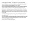 Affiliate Marketing Facts - The Importance Of Having Patience