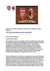 Arsenal FC vs AC Milan Champions League 6.3.2012 SelMcKenzie Selzer-McKenzie